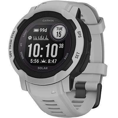 Relógio Smartwatch Garmin Instinct 2 Solar - Mist Gray (010-02627-01)