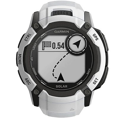 Relógio Smartwatch Garmin Instinct 2X Solar - Whitestone (010-02805-14)