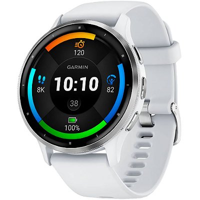 Relógio Smartwatch Garmin Venu 3 Stainless Steel Bezel