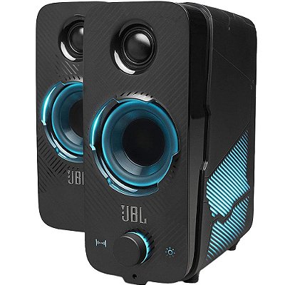 Speaker JBL Quantum Duo Bluetooth para PC - Preto