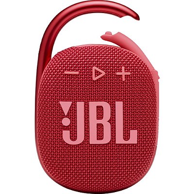 Speaker Portátil JBL Clip 4 - Vermelho