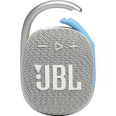 Speaker Portátil JBL Clip 4 Eco Bluetooth - Branco