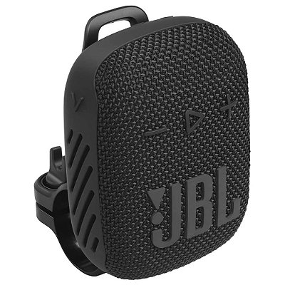 Speaker Portátil JBL Wind 3S Bluetooth para Bicicleta - Preto
