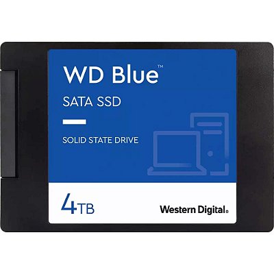 SSD 2.5" Western Digital Blue 560/530 MB/s 4 TB (WDS400T2B0A)