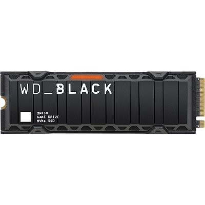 SSD M.2 NVMe Western Digital WD_BLACK SN850 7000-4100 MB/s 500 GB com Dissipador (WDS500G1XHE)