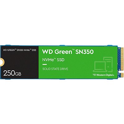 SSD M.2 Western Digital WD Green SN350 NVME 250 GB WDS250G2G0C