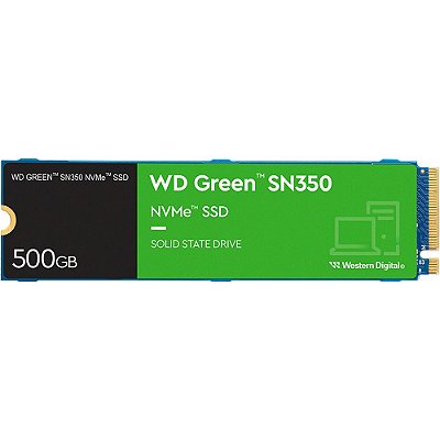SSD M.2 Western Digital WD Green SN350 NVME 500 GB WDS500G2G0C