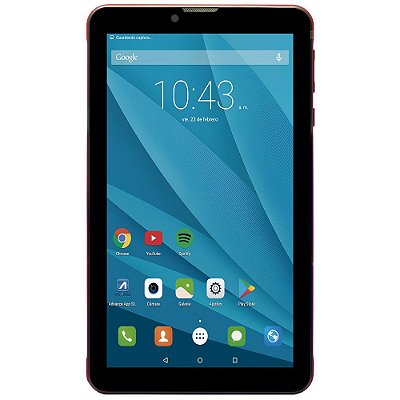 Tablet Advance Prime PR5850 7" 3G - Vermelho