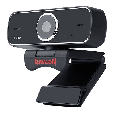 Webcam Redragon Fobos  GW600-1 HD 720p - Preto