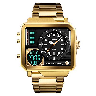 Relógio Masculino SKMEI SKMEI-1392-Gold-F