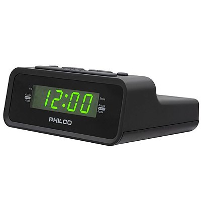 Rádio-Relógio Philco PAR-1006GR - Preto