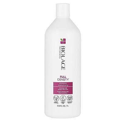 Biolage Full Density Shampoo Espessante | Para Cabelos Mais Cheios e Grossos | Com Biotina | Para Cabelos Finos e Delicados | Livre de Parabenos e Silicone | Vegano