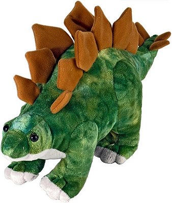 Wild Republic Stegosaurus de Pelúcia, Dinossauro de Pelúcia, Brinquedo de Pelúcia, Presente para Crianças, 10, Multicolorido, (Modelo: 15489)