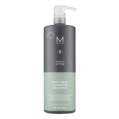 MITCH by Paul Mitchell - Shampoo Diário de Limpeza Profunda para Homens, Para Todos os Tipos de Cabelo.