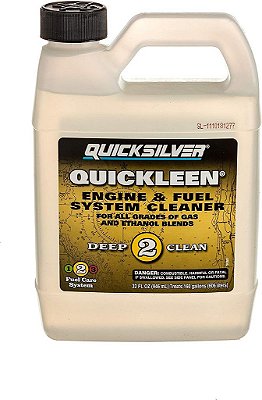 Limpeza rápida do motor e do sistema de combustível Quicksilver Quickleen