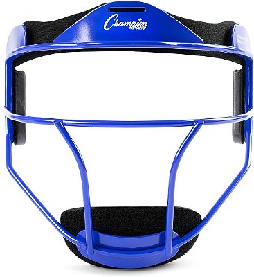 Máscara de Softbol de Aço da Champion Sports - Máscaras Clássicas para Jogadores Jovens - Protetores de Cabeça Duráveis - Acessórios Premium para Esportes Internos e Externos - Rosa