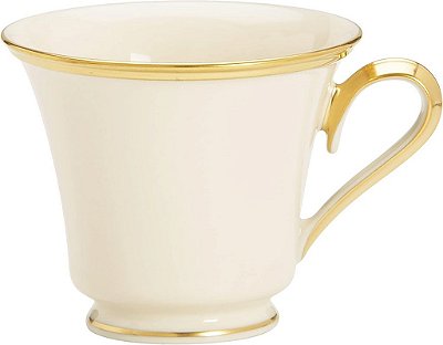 Xícara de chá eterna da Lenox, xícara, marfim