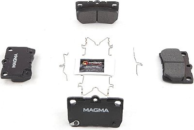 Pastilhas de freio cerâmicas MAGMA Premium PMD1113C, Traseiras
