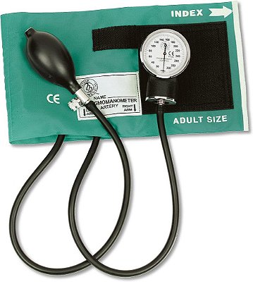 Esfigmomanômetro Aneróide Premium para Adultos da Prestige Medical: Embalagem em Caixa, Teal (Modelo: 82-TEA)