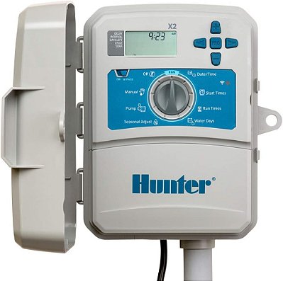 Controlador de Irrigação Externa Hydrawise X2 4-Estações da Hunter Industries (X2-400)