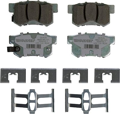 Wagner Brake OEX OEX536 Jogo de Pastilhas de Freio a Disco Premium de Cerâmica