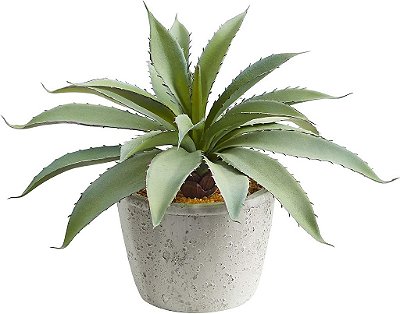 Planta Artificial de Aloe Suculenta de 9 polegadas