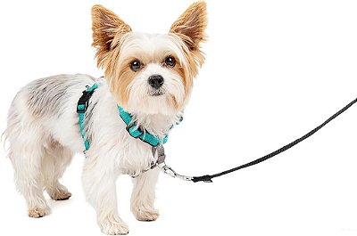 PeiteSeguro 3 em 1 Coleira Anti-Puxão para Cachorros - Passeio, Treino ou Viagem - Ajuda a Prevenir que os Pets Puxem durante os Passeios - Alça de Cinto de Segurança que Serve como Al