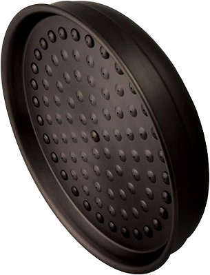 Kingston Brass K124A5 Chuveiro de Chuva Vitoriano Raindrop, Bronze Esmaltado a Óleo, 8 Polegadas