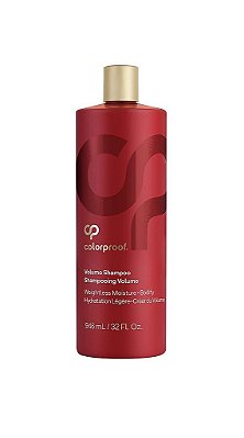 Shampoo Volume Colorproof, 32oz - Para Cabelos Finos Coloridos, Volume Leve e Corpo, Livre de Sulfatos, Vegano