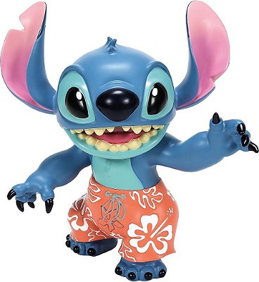 Enesco Disney Showcase Lilo e Stitch Bermuda de Natação Havaiana Figurine, Multicolor, 6 Polegadas