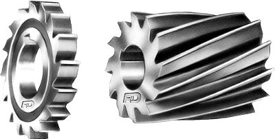 F&D Tool Company 10559-A192 Cortador Fresador Liso, Serviço Leve, Aço de Alta Velocidade, Diâmetro de 4, Largura de 2 da Face, Tamanho do Furo de 1.25