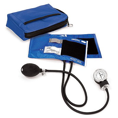 Esfigmomanômetro Aneróide Prestige Medical 882-ROY com Estojo Azul Real Combinando