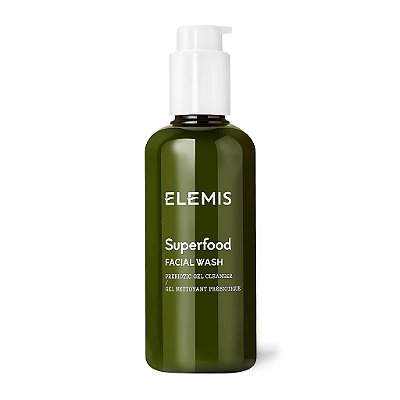 ELEMIS Superfood Facial Wash | Gel de Limpeza Diário Revitalizante Prebiótico que Limpa, Nutre e Equilibra a Pele para Uma Complexão Fresca e Radiante