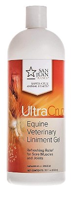 Gel Linimento Veterinário UltraCruz para Cavalos, 32 oz