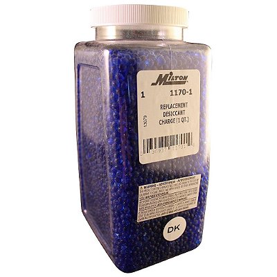 Substituição de Cargas Dessecantes Milton 1170-1 - 1 Quart, Azul