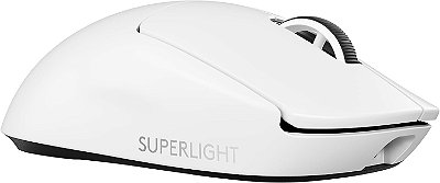 Mouse para jogos sem fio Logitech G PRO X SUPERLIGHT 2 LIGHTSPEED, leve, com interruptores híbridos LIGHTFORCE, sensor HERO 2, 32.000 DPI, 5 botões programáveis, recarga USB-C, PC & Mac - Br
