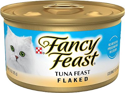 Alimento Úmido para Gatos Purina Fancy Feast - (24) Latas de 85g