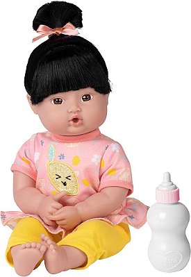 Boneca Adora Playtime Baby Bright Citrus, 13 polegadas, Boneca Macia Asiática, Melhor Presente para Idade 1+
