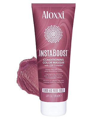 Máscara condicionadora depositadora de cor ALOXXI InstaBoost - Cor temporária instantânea para cabelos - Máscara de cor para cabelos para condicionamento profundo.