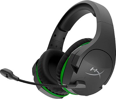HyperX CloudX Stinger Core - Fone de ouvido sem fio para jogos, para Xbox Series X|S e Xbox One, espuma de memória e almofadas auriculares premium de couro sintético, cancelamento de ruído, preto.