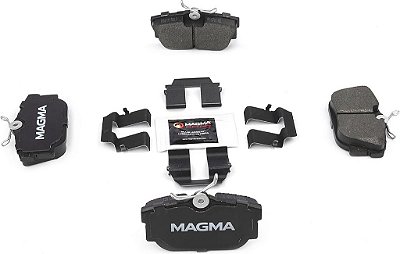 Pastilhas de freio semimetálicas Premium MAGMA Fire Born PMD877M