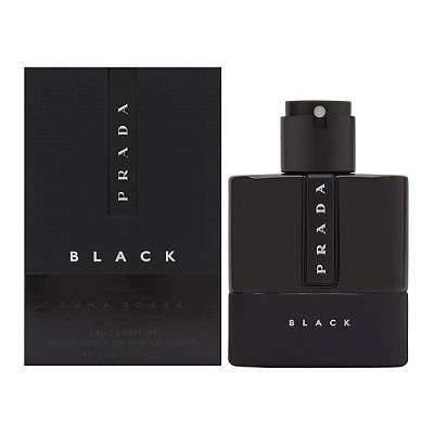 Perfume Prada Luna Rossa Black Edp Spray 1.7 Oz para Homens