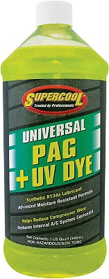 Óleo sintético PAG universal TSI Supercool 27897 com corante U/V - 1 Litro