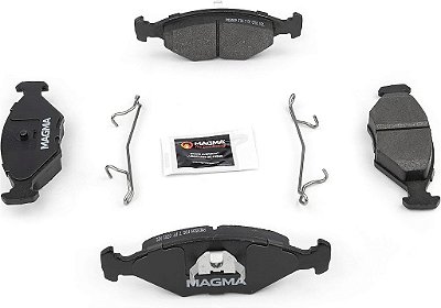 Pastilhas de freio semi-metálicas MAGMA Fire Born PMD350M para freios dianteiros.