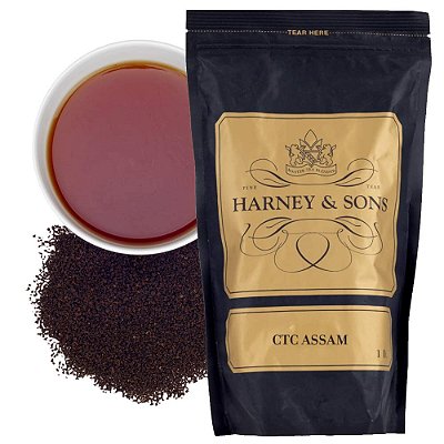 Chá solto de folhas de chá Harney & Sons CTC Assam | 16 oz