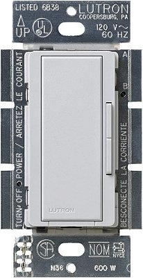 Lutron MSC-AD-PD Maestro Acessório de Dimmer de 600 Watts Palladium
