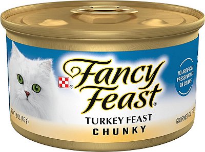 Purina Fancy Feast Chunky - (24) Latas de 85g.