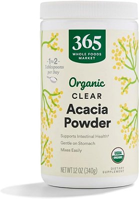 365 pela Whole Foods Market, Fibra de Acácia Orgânica Transparente, 12 Onças