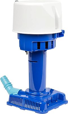 Bomba para resfriador evaporativo Little Giant CP3-115 1/30 HP, 115 Volts, 563 GPH com cordão de 6 pés e plugue de 3 pinos, Azul, 542005.