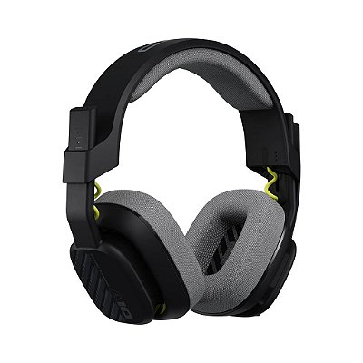 Fone de ouvido para jogos Astro A10 Gen 2 com fio e microfone flip-to-Mute, drivers de 32 mm, para Xbox Series X|S, Xbox One, Nintendo Switch, PC, Mac e dispositivos móveis - preto